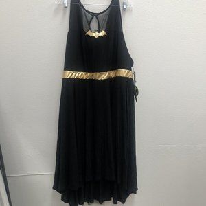 BATGIRL Torrid Batman Tank Dress NWT Women's Adult Plus Size 6X 30 Hi Lo…